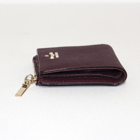 Kate Spade Cameron Street Adalyn Wallet Purple Maroon - Picture 5 of 6